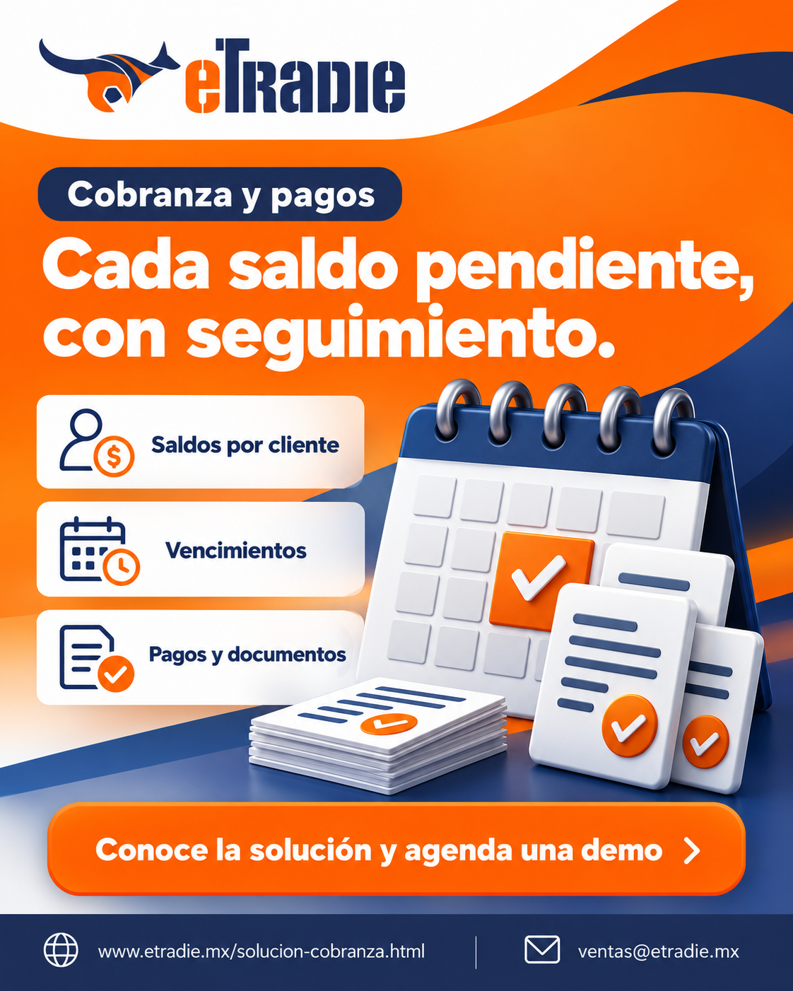 Brochure de Cobranza y pagos para compartir