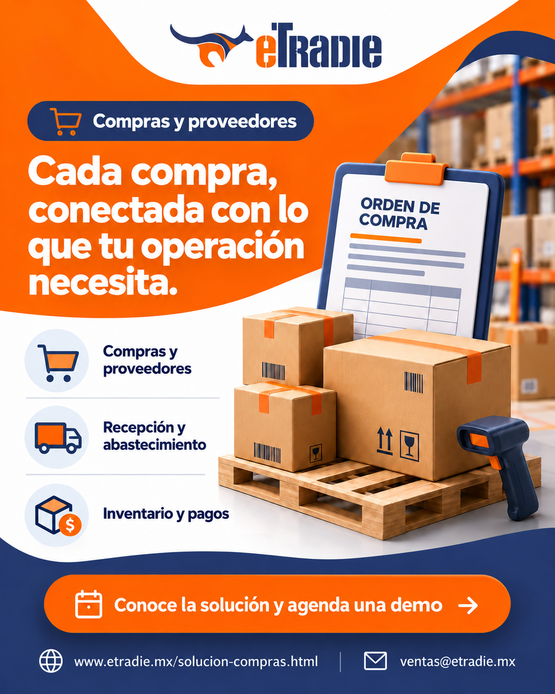 Brochure de Compras y proveedores para compartir