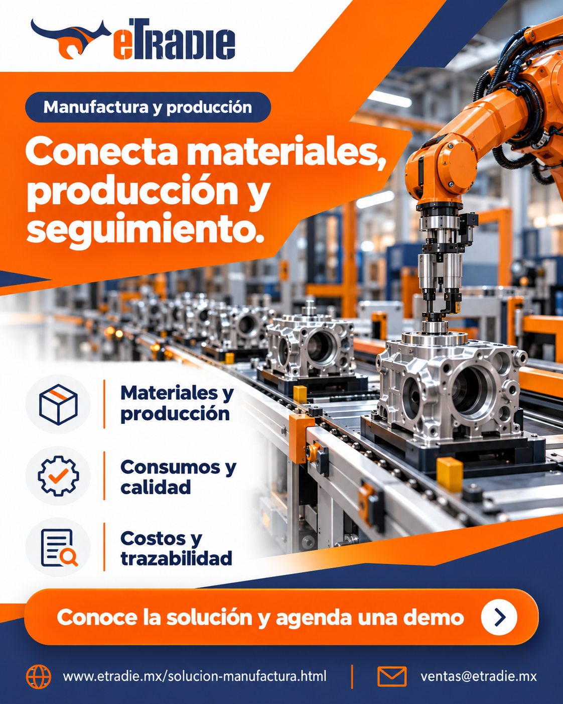 Brochure de Manufactura y producción para compartir