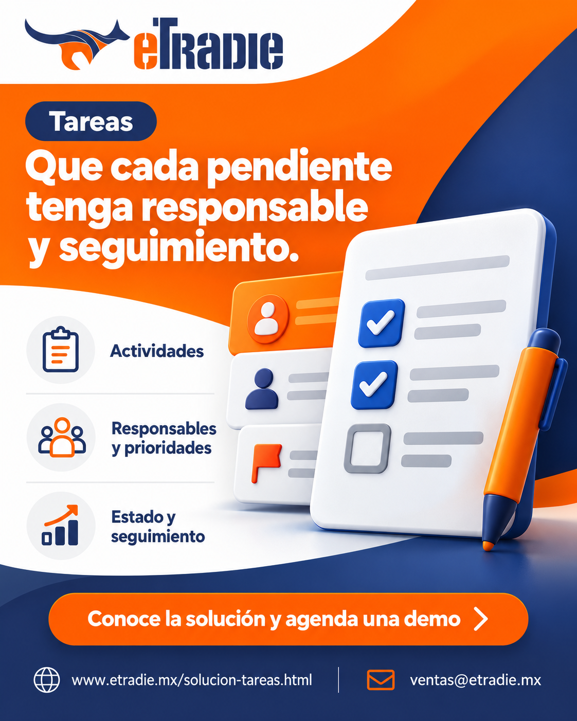 Brochure de Tareas para compartir