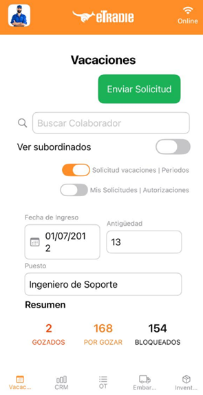 CRM empresarial: gestión de clientes y oportunidades con eTradie